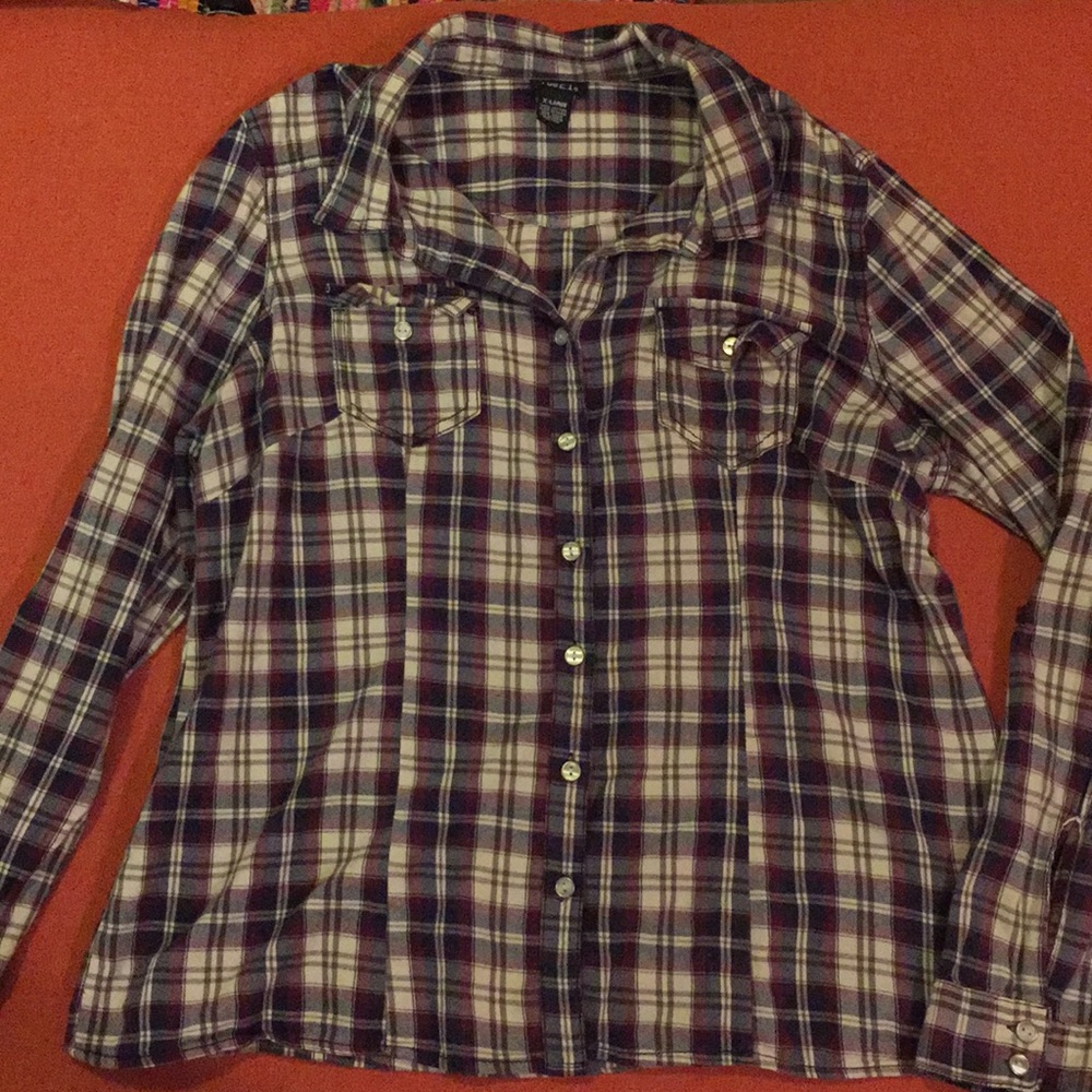 Long sleeve flannel